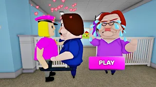 SECRET UPDATE WOMAN POLICE COP FALL IN LOVE WITH BEN OBBY ROBLOX  Full Gameplay #roblox #obby