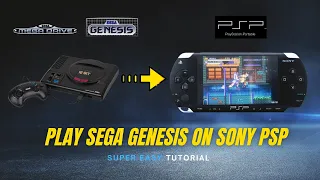 [PSP] How to Install Sega Megadrive Genesis on SONY PSP/ PSPGO | PicoDrive Tutorial 2021- Updates