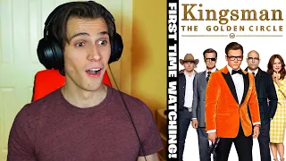 First Time Watching *KINGSMAN: THE GOLDEN CIRCLE (2017)* Movie REACTION!!!