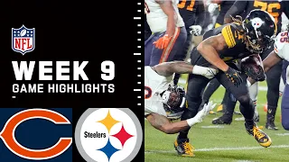2021 Highlights: Pittsburgh Steelers Top Plays vs. Chicago Bears | Week 9