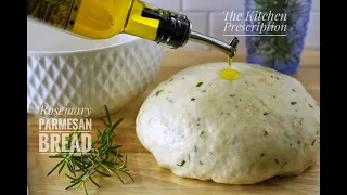 How to Make Rosemary Parmesan Bread | Rosemary Bread | Copycat Macaroni Grill Bread