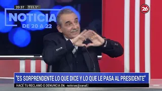 Canal 26 - Guillermo Moreno: "O el Presidente cambia, o va al fracaso"