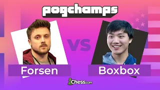 @BoxBox & ForsenTV Go To Thrilling Tiebreak Game in Quarterfinals! | Chess.com PogChamps