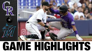 Rockies vs. Marlins Game Highlights (6/22/22) | MLB Highlights