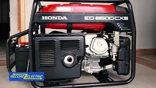 Cómo hacer funcionar un generador portátil Honda en casa