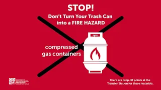 Department of Environmental Protection Trash Can Fires PSA