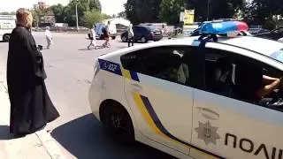 Декілька хвилин ганьби полтавської патрульної поліції