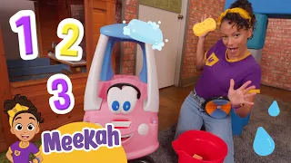 Meekah's Colorful Car Wash Play! | Meekah Full Episodes | Educational Videos for Kids