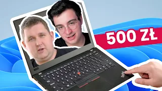 Ten laptop kosztuje 500 zł i jest MEGA: Thinkpad A285