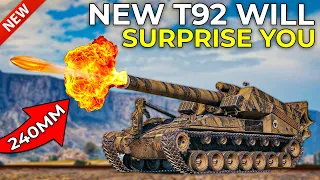 T92 HMC With New Ammo Will Surprise You 🔴 | World of Tanks T92 HMC Sandbox 2021 Artillery Rework