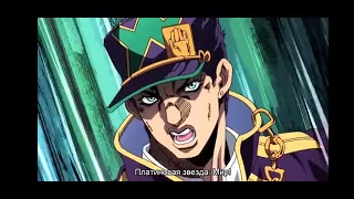 Pucci moves in stopped time [Rus sub] / Пуччи двигается в остановленном времени [Rus sub]