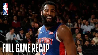 PISTONS vs KNICKS | Detroit Eyes Playoff Berth | April 10, 2019