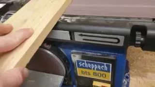 Scheppach bts 800 Testbericht