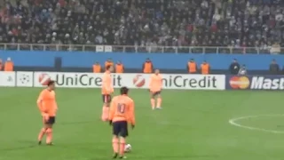 Dynamo Kyiv - Barcelona Messi goal