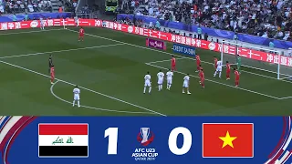 Iraq U23 vs. Vietnam U23 [1-0] | AFC U23 Asian Cup 2024 | Match Highlights!