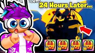 I Spent 24 HOURS Grinding New COLOSSAL BOSS In Noob Army Simulator! (Roblox)