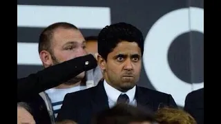 PSG owner reaction after defeat to Manchester United