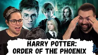 HARRY POTTER AND THE ORDER OF THE PHOENIX (2007) | REACTION | WE HATE UMBRIDGE MORE THAN VOLDEMORT!!
