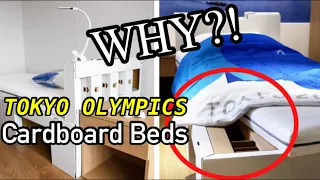 The Truth Behind Anti-Sex Beds in the Tokyo Olympics | Why CARDBOARD BEDS?!?
