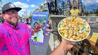 Disney’s Magic Kingdom 2024 | BUSY Spring Break Crowds & Easter Snacks | Cape May Cafe: Disney World