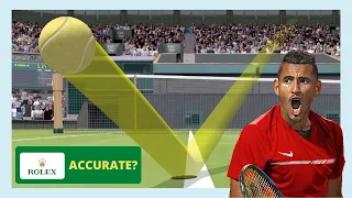 The TRUTH behind Hawk Eye Accuracy | History of Line Tracking Technology in Tennis