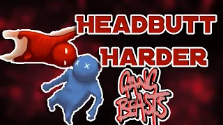 Overpowered Headbutt Tips and Tricks | Gang Beasts