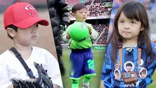 "TROS" children throw their first pitch in front of the crowd [The Return of Superman]