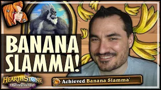 THE BANANA SLAMMA’! - Hearthstone Battlegrounds