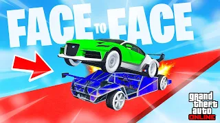 FUNNIEST FACE to FACE BATTLE RACE in GTA 5 | GTA 5 STUNT RACE Tamil (FUNNY MOMENTS)