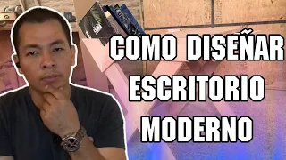 COMO FÁBRICAR UN ESCRITORIO MODERNO *BIEN EXPLICADO*