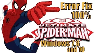 Ultimate Spider-Man Error Fix in Windows 7, 8 and 10. (Direct Play)