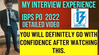 IBPS PO interview experience 2022|24 feb (chandigarh)|Questions asked|dress code #ibps