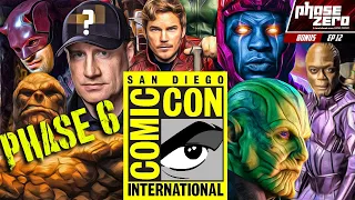 Marvel Comic-Con Panel: Avengers, MCU Phase 5 AND Phase 6 + MUCH More! (Bonus Episode 12)