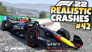 F1 22 REALISTIC CRASHES #42