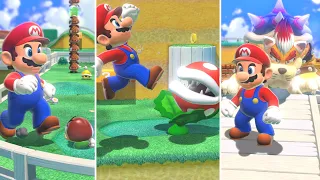 Which enemies can GIANT MARIO defeat? (Custom Super Mario 3D World + Bowser's Fury mod)