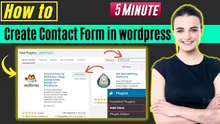 How to create contact form in wordpress 2024