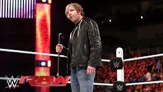 Dean Ambrose will nicht länger auf Brock Lesnar warten: Raw, 14. März 2016