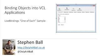 Visual LiveBindings All In One Sample