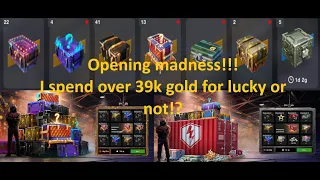 WoT Blitz Gambling for 39k gold!