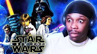 First Time Watching STAR WARS A NEW HOPE!! | Movie Reaction