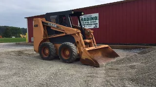 Case 420 Skid Steer Loader!