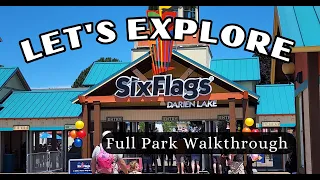 Discover Every Corner of Six Flags Darien Lake - Full Park Tour