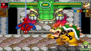 M.U.G.E.N. Battles | Spider-Man vs Bowser