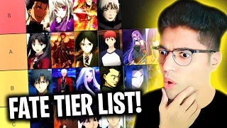 THE BEST FATE/STAY NIGHT TIER LIST!