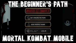 Путь Новичка#1 Создаю Аккаунт или Как начать играть?! (Mortal Kombat Mobile)