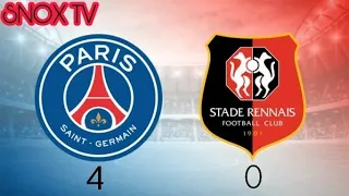 Rennes 2 - 0 PSG FULL MATCH