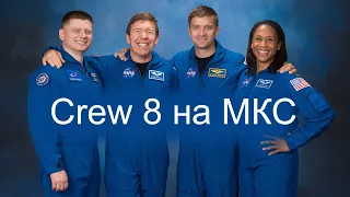 Запуск космического корабля Crew Dragon с экипажем Crew 8