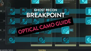 Ghost Recon Breakpoint - Complete Optical Camo Guide