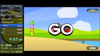 Duck Life 3: Evolution Speedrun in 33:14