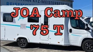 „Günstig“, aber nicht „billig“. Der Joa-Camp 75 T